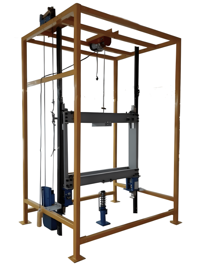 电梯限速器安全钳联动机构实训考核装置